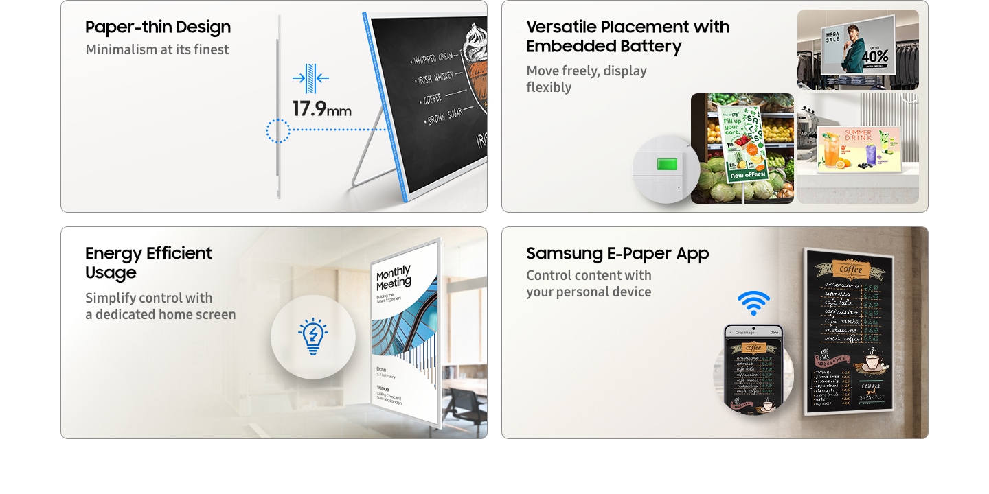 Key features at a glance