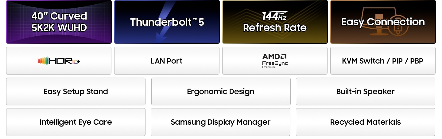 ViewFinity S8 S85TH feature overview