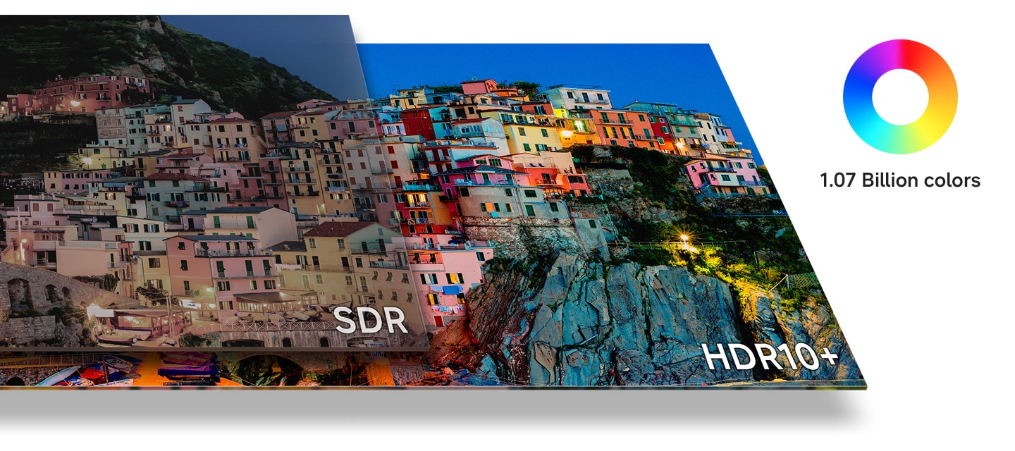 HDR10 plus colour comparison