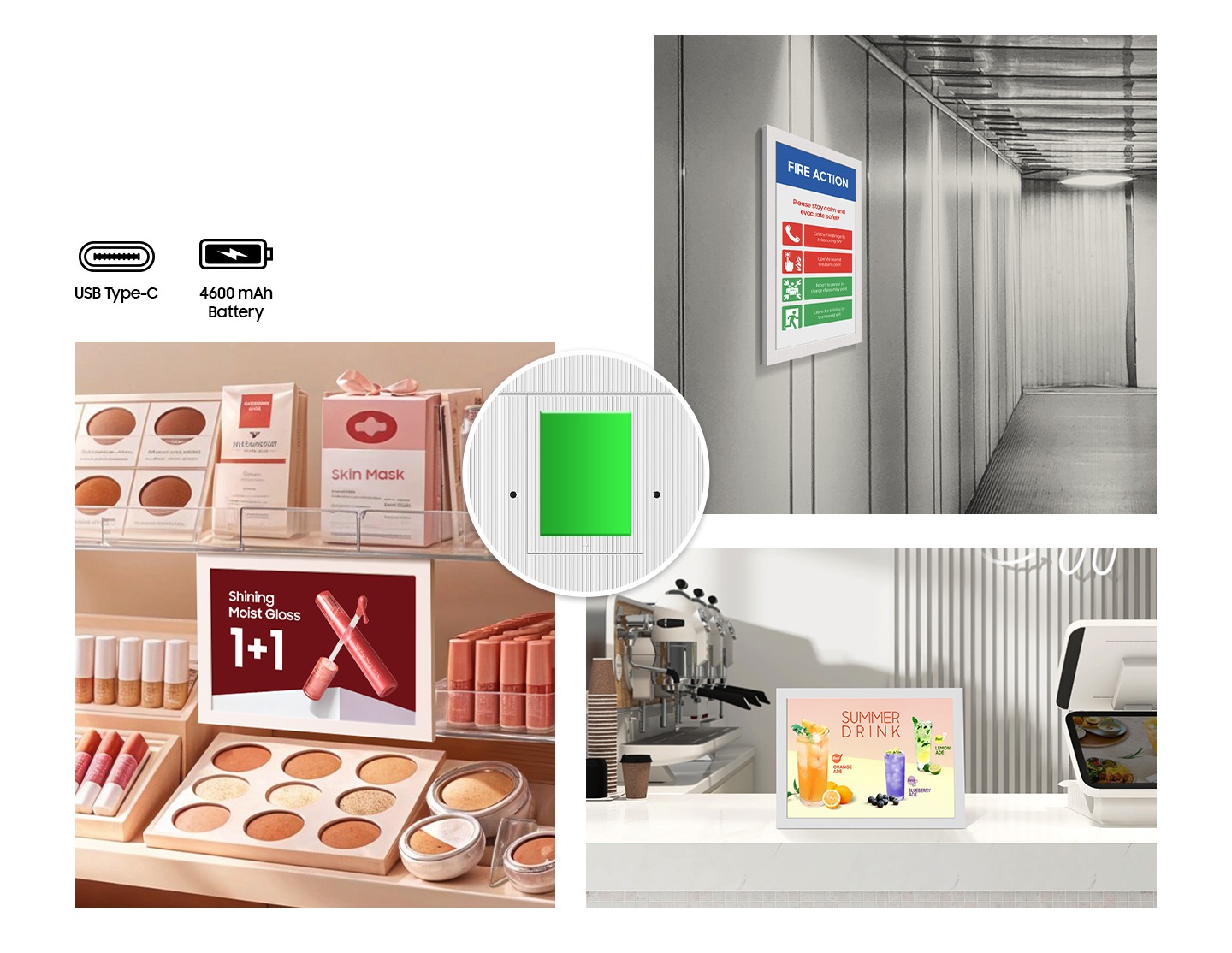 Move freely, display flexibly