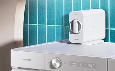 A filter is attached.