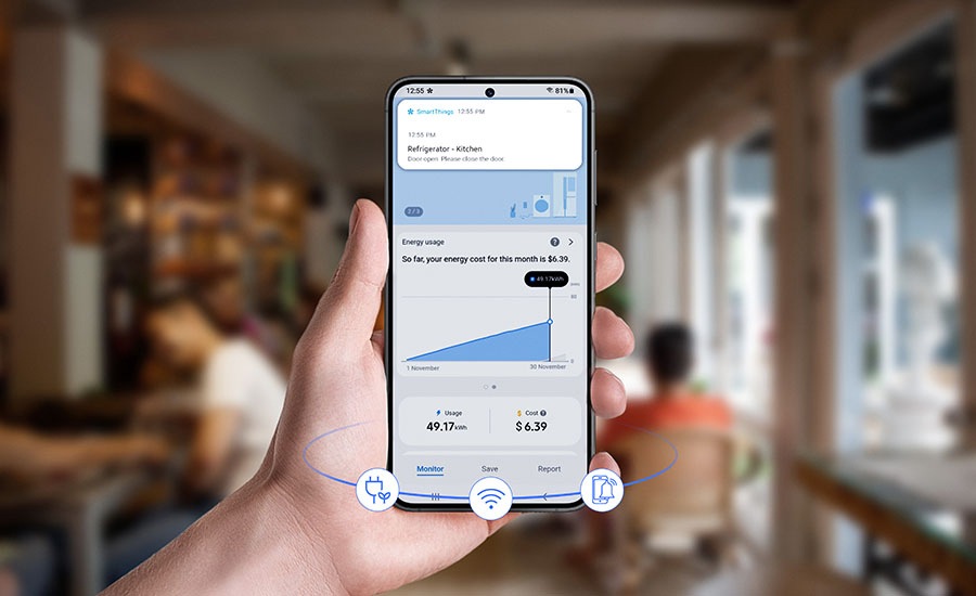 Control and monitor from your phone