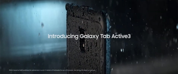 Introducing the Galaxy Tab Active3