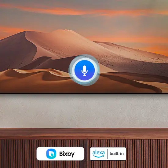 Built-in Voice Assistant - Bixby & Alexa 