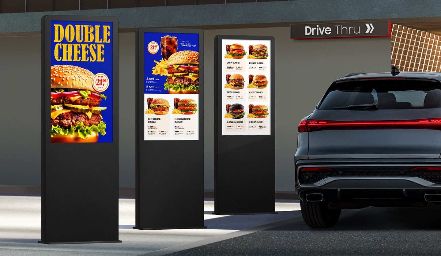 Exceptional messaging and stunning outdoor visuals