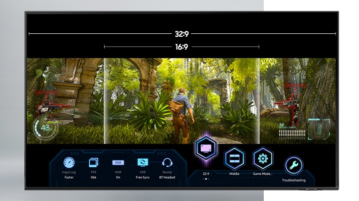 ultrawide game view