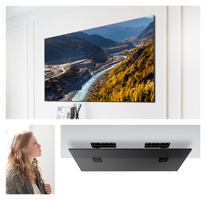 slim fit wall mount