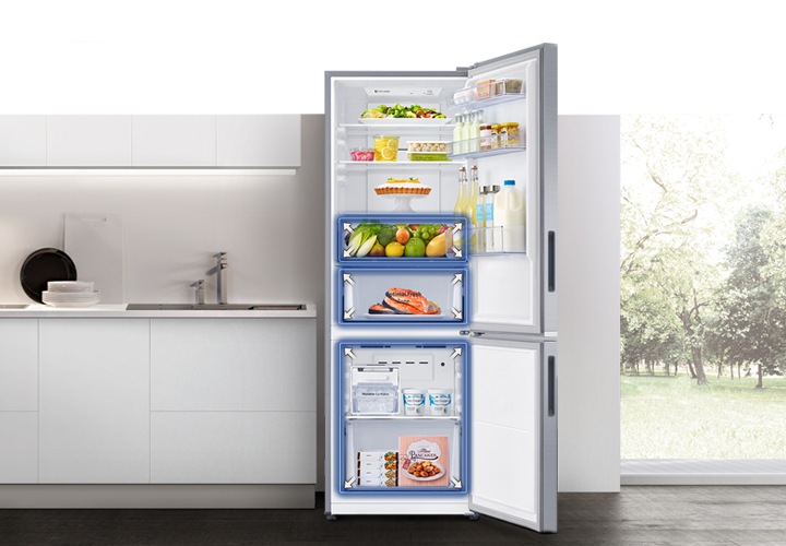 Samsung Refrigerator Double Door Cuft NoFrost Bottom, 52 OFF