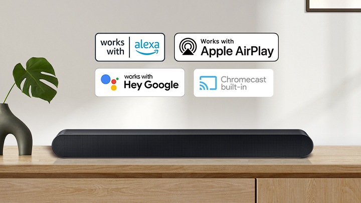 Sound bars that hot sale work with alexa