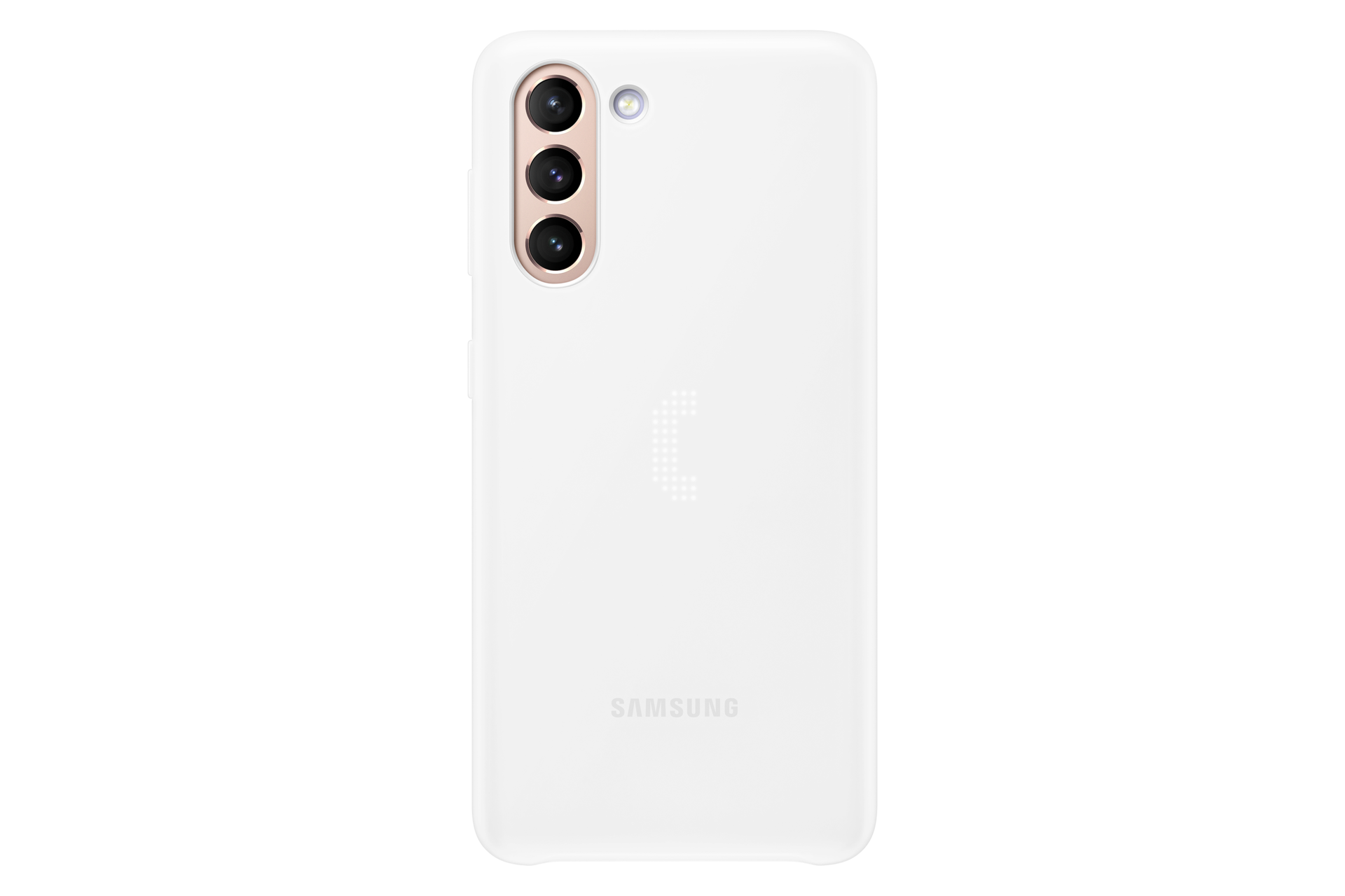 Galaxy S21 5G Clear Protective, white Mobile Accessories - EF-GG991CWEGUS