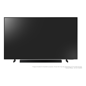 with-tv-front Black
