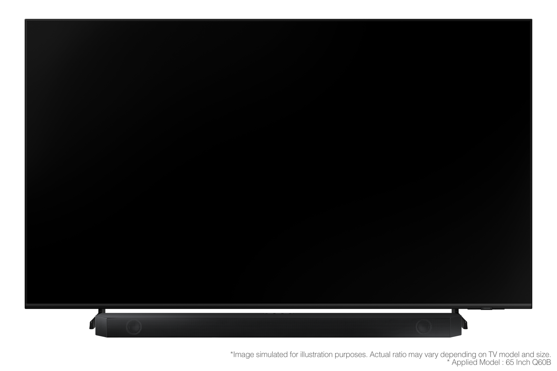 with-tv-front Black