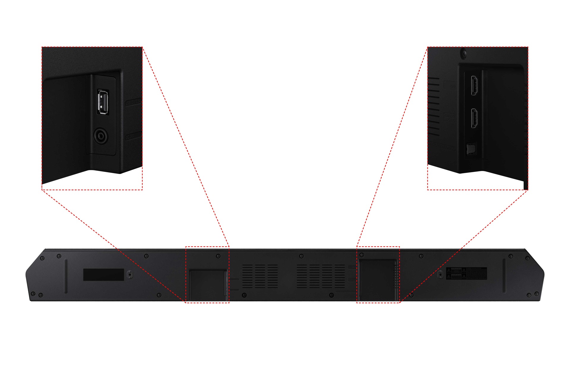 HW-Q600B/XY Jack Support