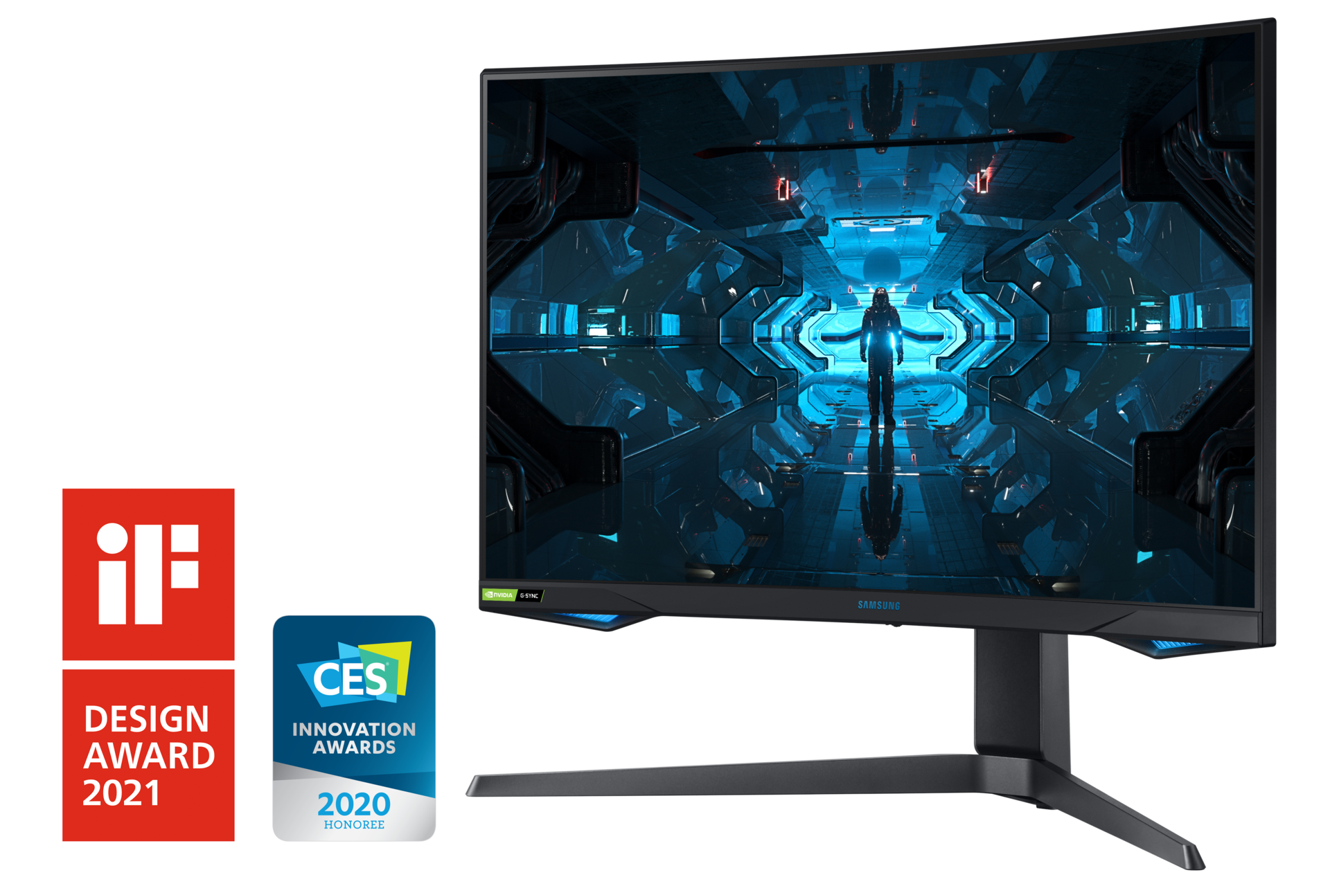Samsung 32 Curved G7 Odyssey Monitor Samsung Australia