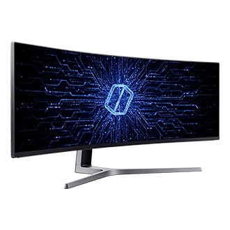 monitor 49 led samsung lc49rg90sslxpe qled curvo 5120*1440 qhd 120hz  hdmi/dp usb - Level Technology