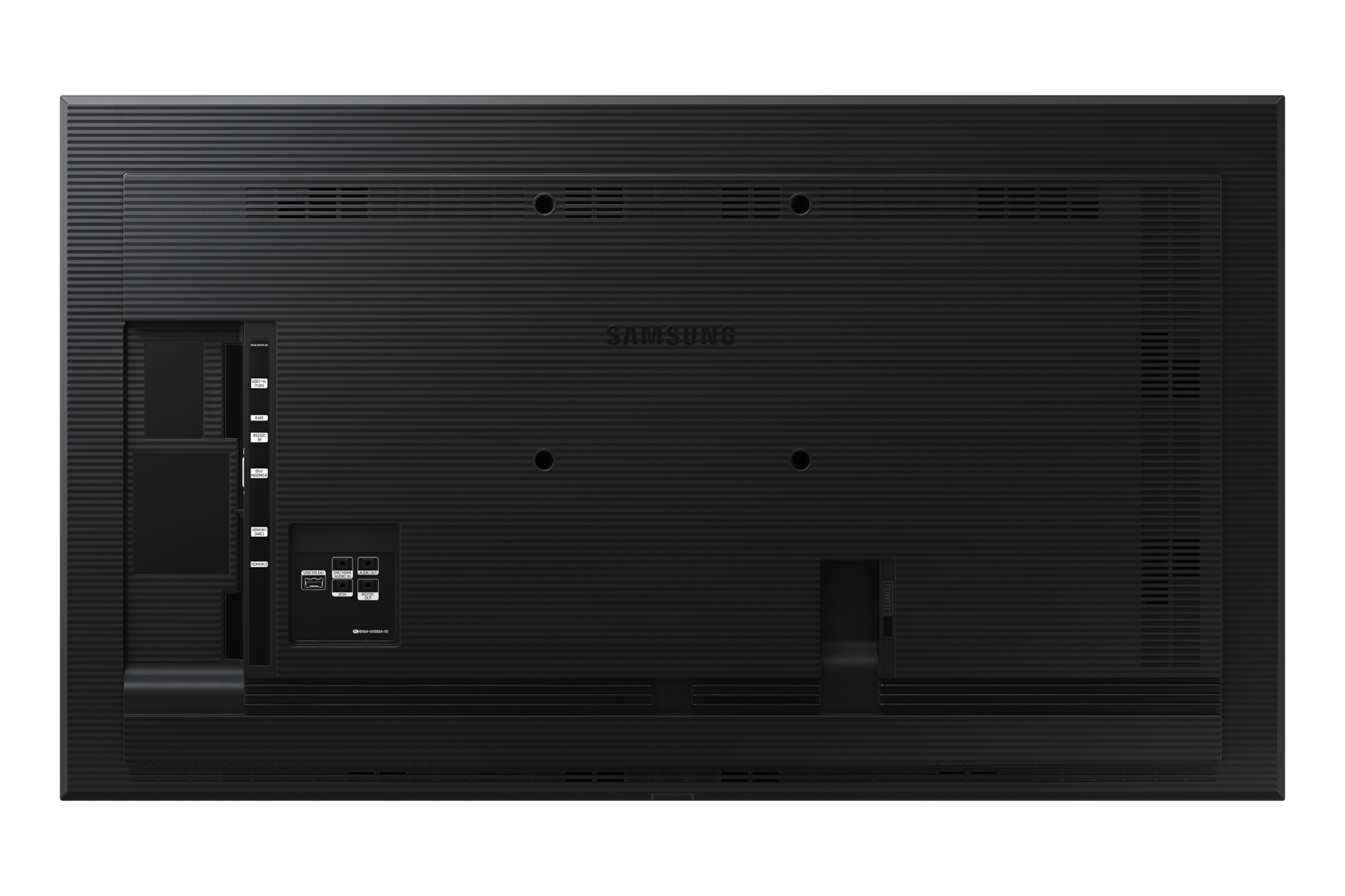 back Black, 85" QBR-B Professional Display