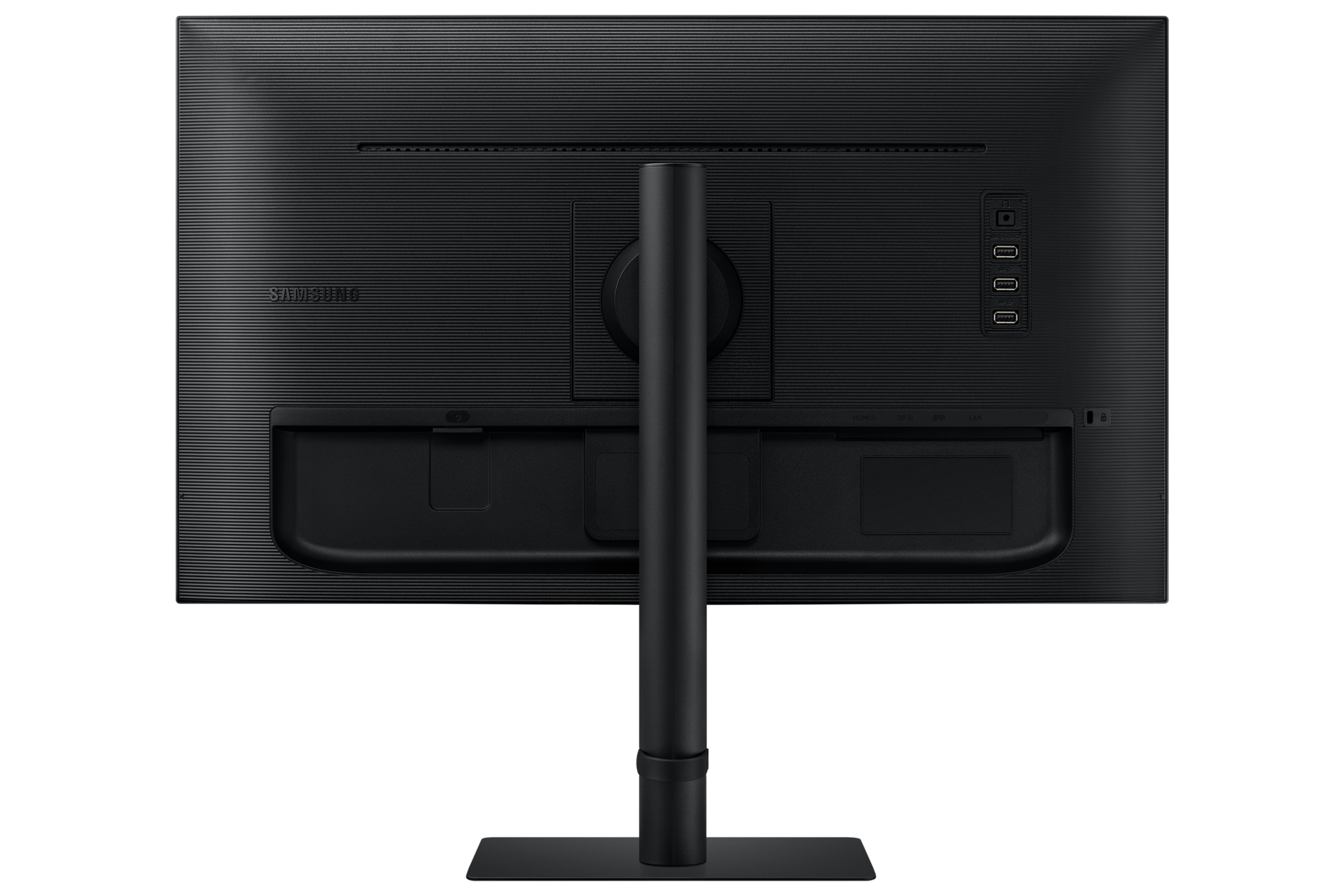 ViewFinity S8 S80PB 4K UHD IPS Monitor Back Black 