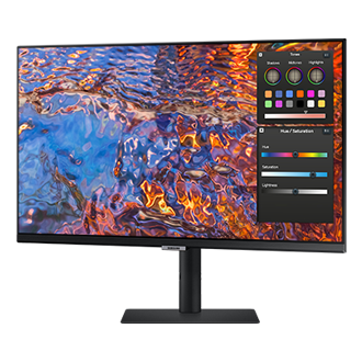 ViewFinity S8 S80PB 4K UHD IPS Monitor Swivel1 Black 