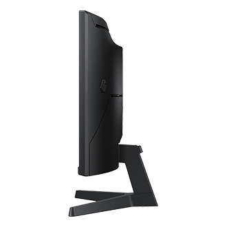 Odyssey G5 G55H Ultra WQHD 180Hz Gaming Monitor  R-Side Black 