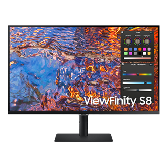 Product  Samsung ViewFinity S8 S32B800PXP - S80PB Series - LED