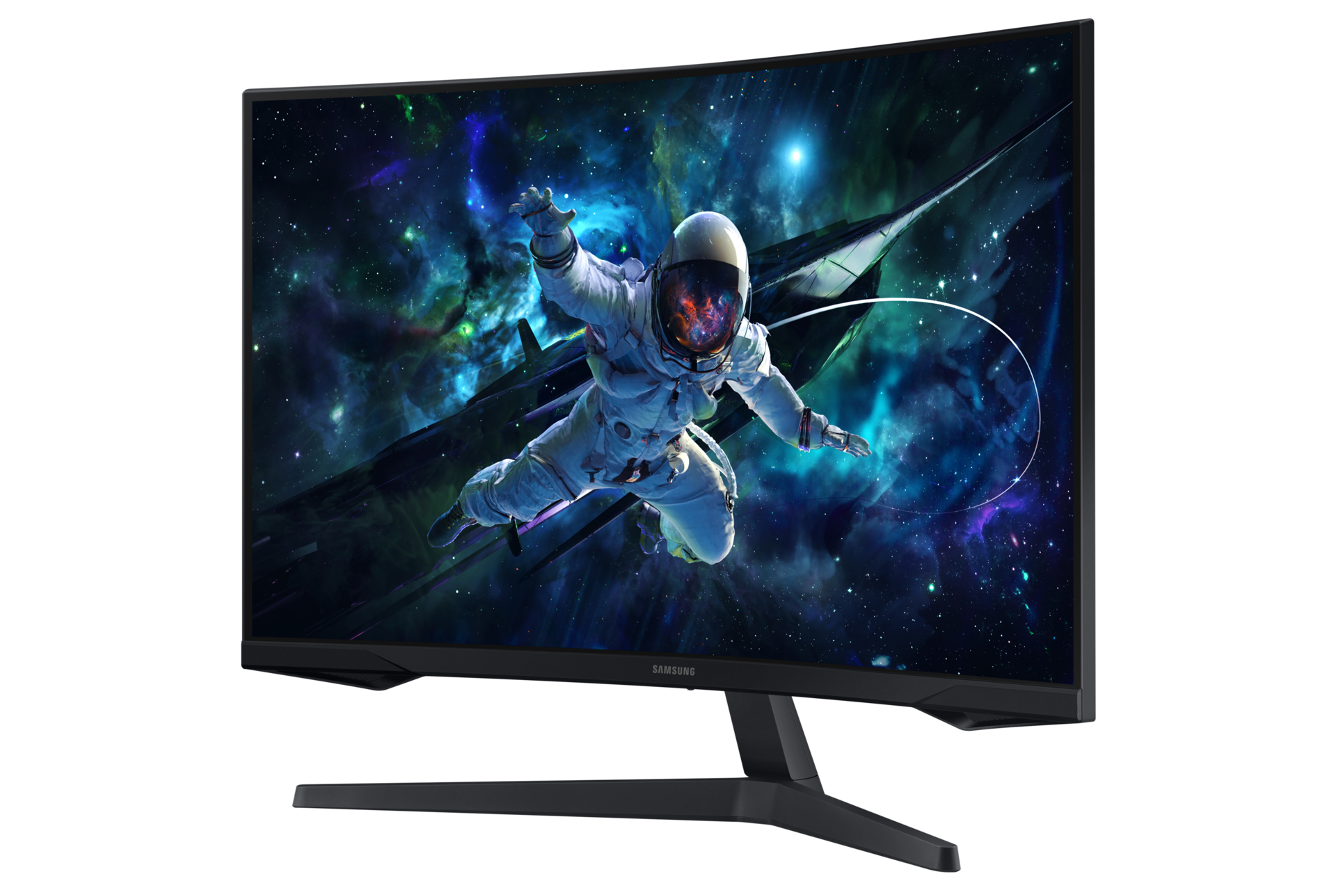 32” Odyssey G55C QHD Curved Gaming Monitor