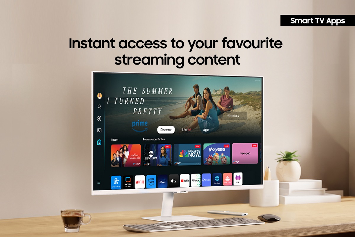 Instant access to favourite streaming content via Smart TV Apps.