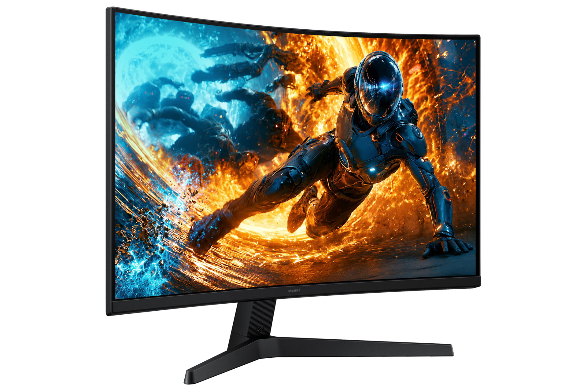Odyssey G5 G55H Ultra WQHD 180Hz Gaming Monitor  L-perspective Black 