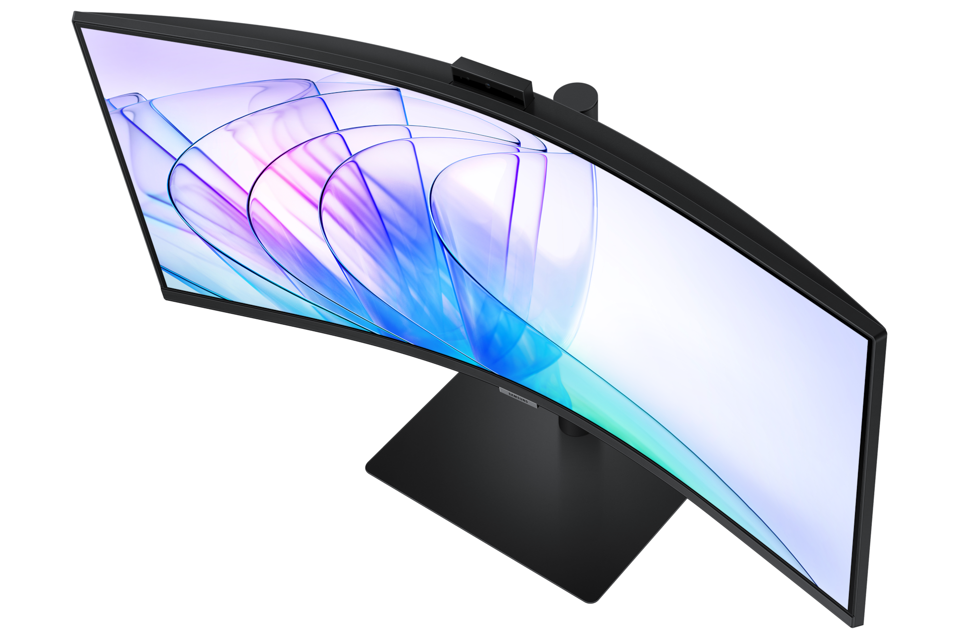 [34" Víéw~Fíñí~tý S65V~C Cúr~véd W~QHD W~ébcá~m Bús~íñés~s Móñ~ítór~ Tóp-D~ýñám~íc Bl~áck] 