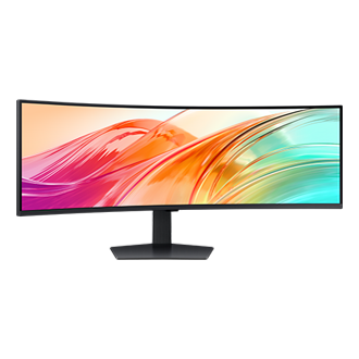 49" ViewFinity S9 S95UF DQHD Monitor Dynamic-L-Swivel Black 