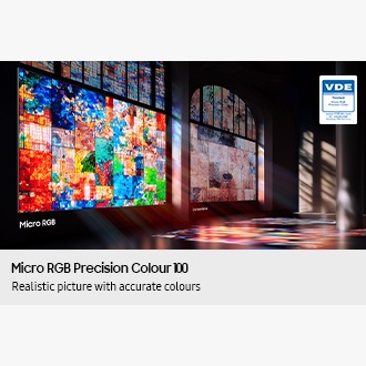65'', 75'', 85" Micro RGB R95H 4K Samsung Vision AI Smart TV (2026) Black