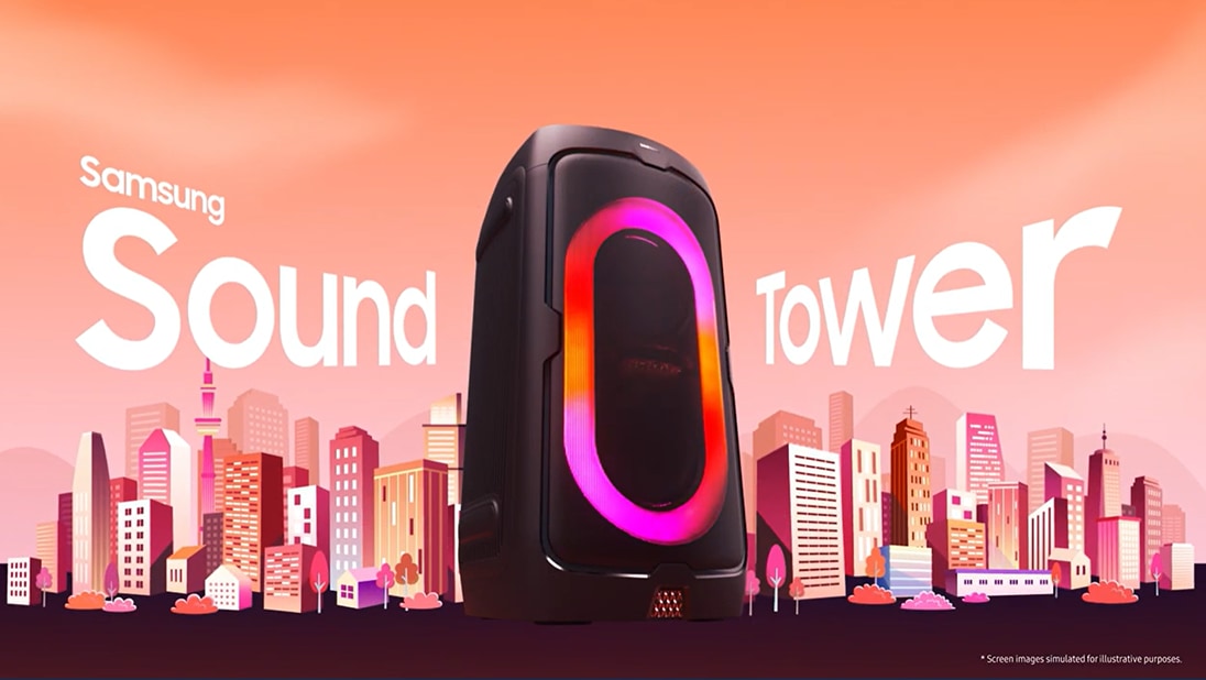 Sound Tower MX-ST40F 160 Watts Party Speaker youtube video 