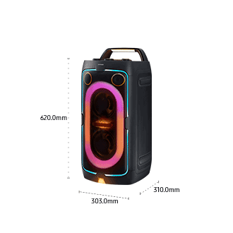 Sound Tower MX-ST40F 160 Watts Party Speaker (2026) Black