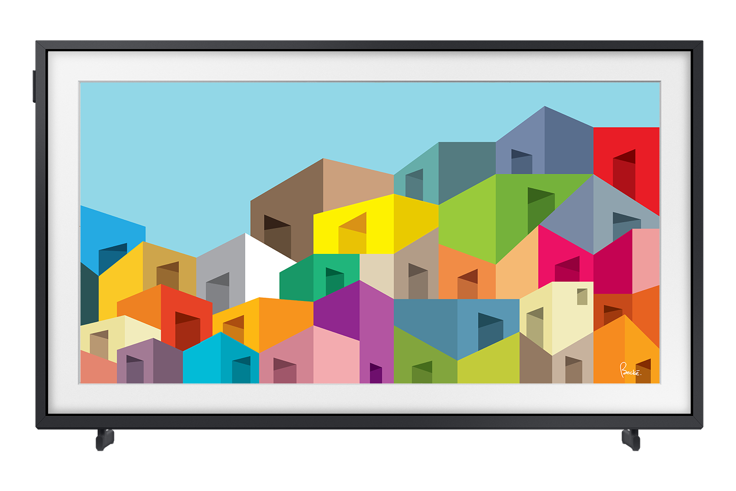 front-with-stand2 Black