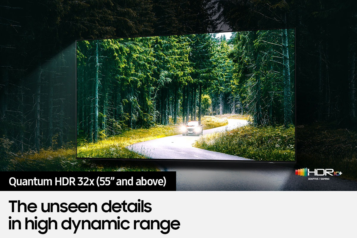 Neo QLED QN90B with Quantum HDR 32X (55" and above) can help discover fine details in picture