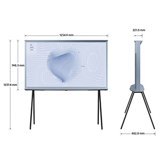 QA55LS01BBWXXY Dimensions