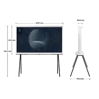 QA65LS01BAWXXY Dimensions