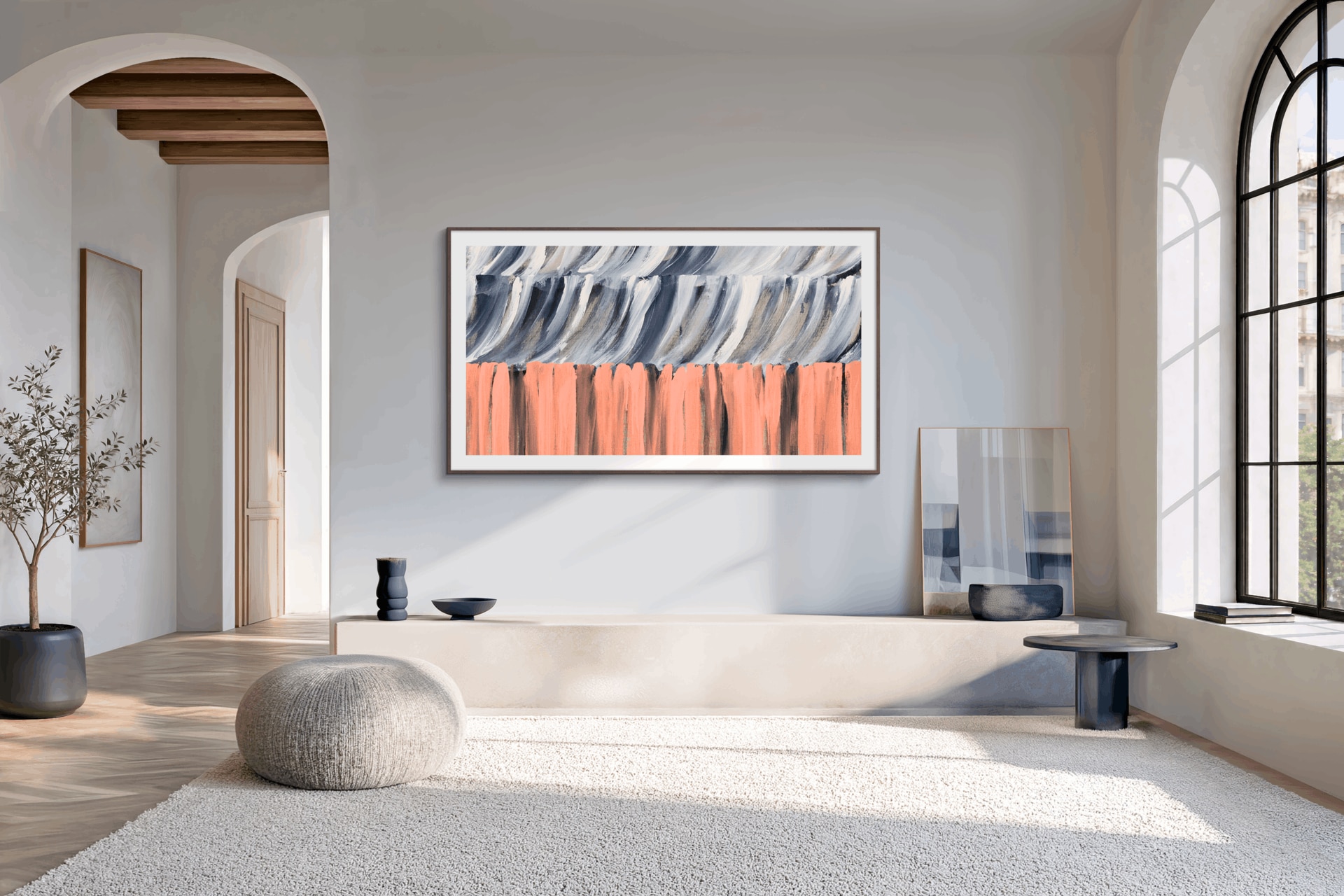 65" The Frame LS03HE 4K Samsung Vision AI Smart TV (2026) LS03HE Black 