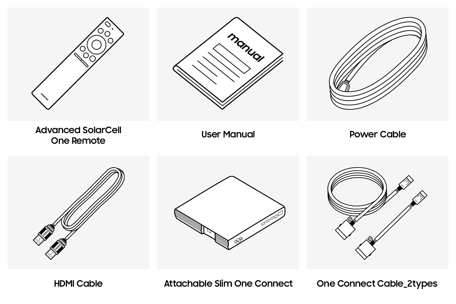 QA65QN95BAWXXY  What's In the box