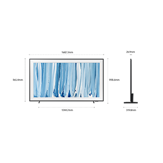 75" The Frame Pro LS03HW 4K Samsung Vision AI Smart TV (2026) Black