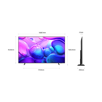 75” QLED Q6F 4K Smart TV (2025) Black