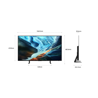 77" OLED S90H 4K Samsung Vision AI Smart TV (2026) Graphite