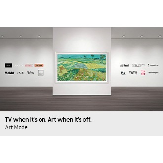 85" The Frame Pro LS03HW 4K Samsung Vision AI Smart TV (2026) Black