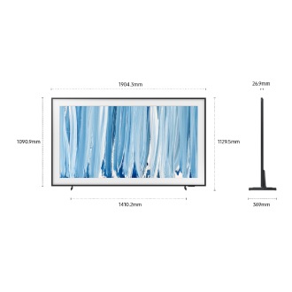 85" The Frame Pro LS03HW 4K Samsung Vision AI Smart TV (2026) Black