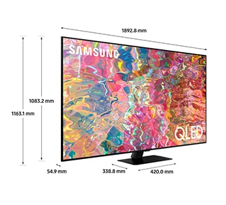 QA85Q80BAWXXY Dimensions