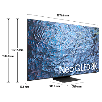 QA85QN900CWXXY dimensions