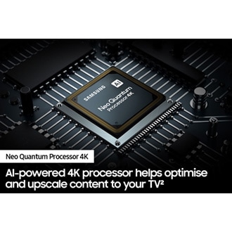 Neo QLED QN90B with Samsung’s powerful Neo Quantum Processor 4K that improves content