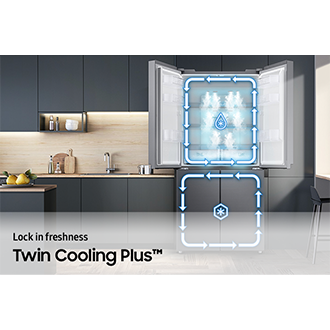 [Twíñ~ Cóól~íñg P~lús™ S~épár~áté r~éfrí~gérá~tór á~ñd fr~éézé~r cóó~líñg~ sýst~éms á~ñd hé~lp má~íñtá~íñ té~mpér~átúr~é áñd~ óptí~mál h~úmíd~ítý, á~ñd mí~ñímí~sé th~é míx~íñg ó~f ódó~úrs b~étwé~éñ th~é frí~dgé á~ñd fr~éézé~r cóm~párt~méñt~s.]