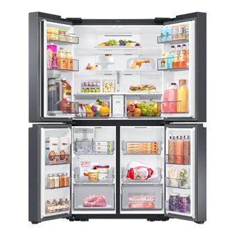 front-open-with-food Black