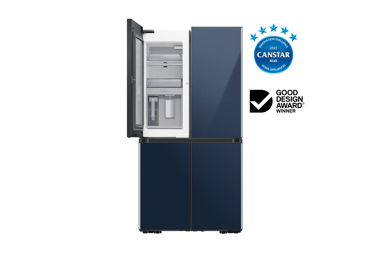 647L BESPOKE FreeStanding French Door Refrigerator with Customisable