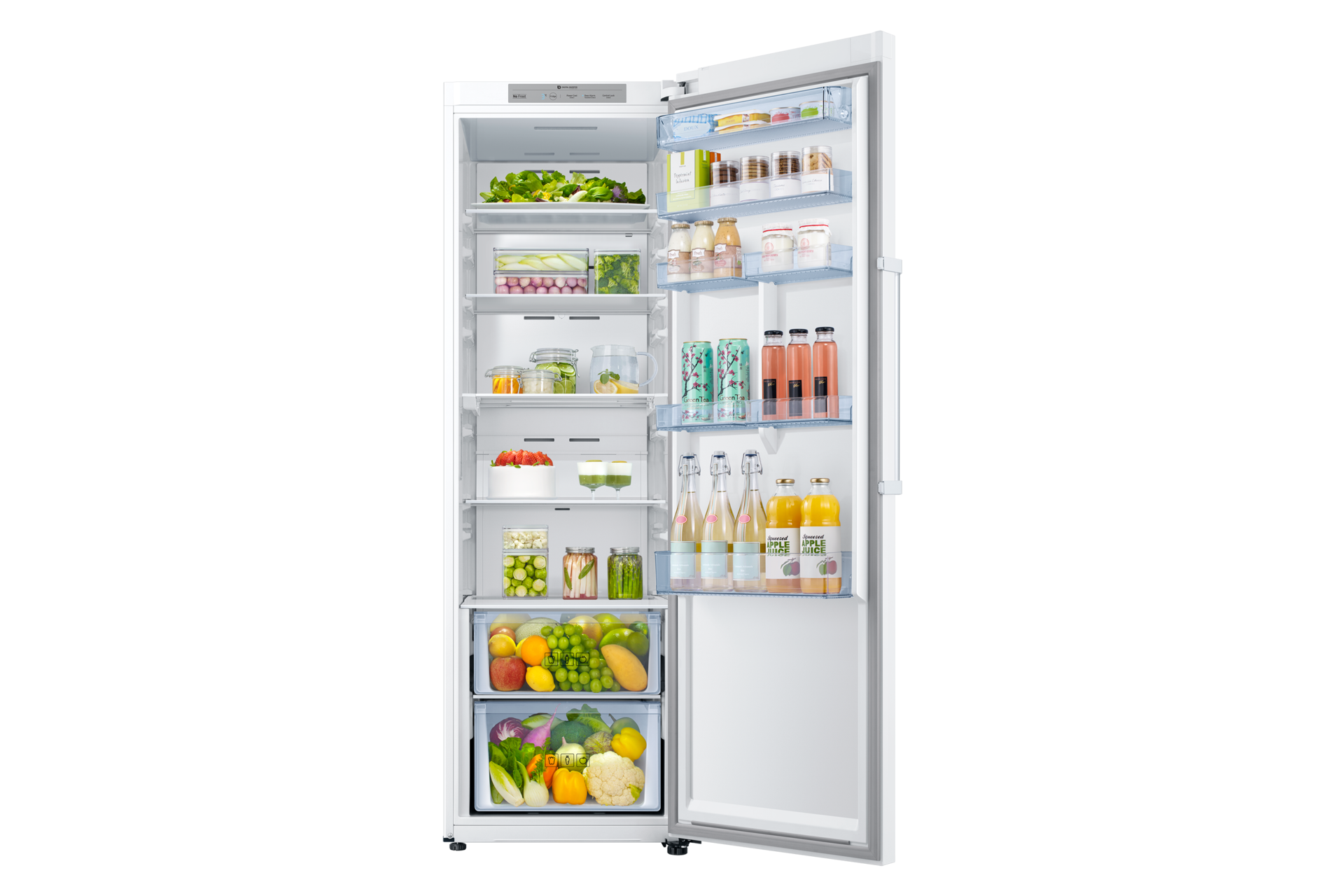 front-open-with-food White